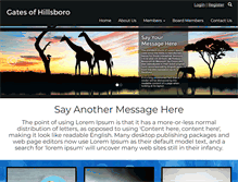 Tablet Screenshot of gatesofhillsboropoa.org